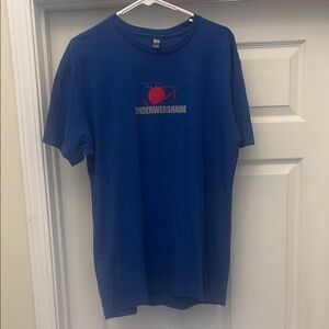 SpiderWebShade Royal Blue Graphic Tee